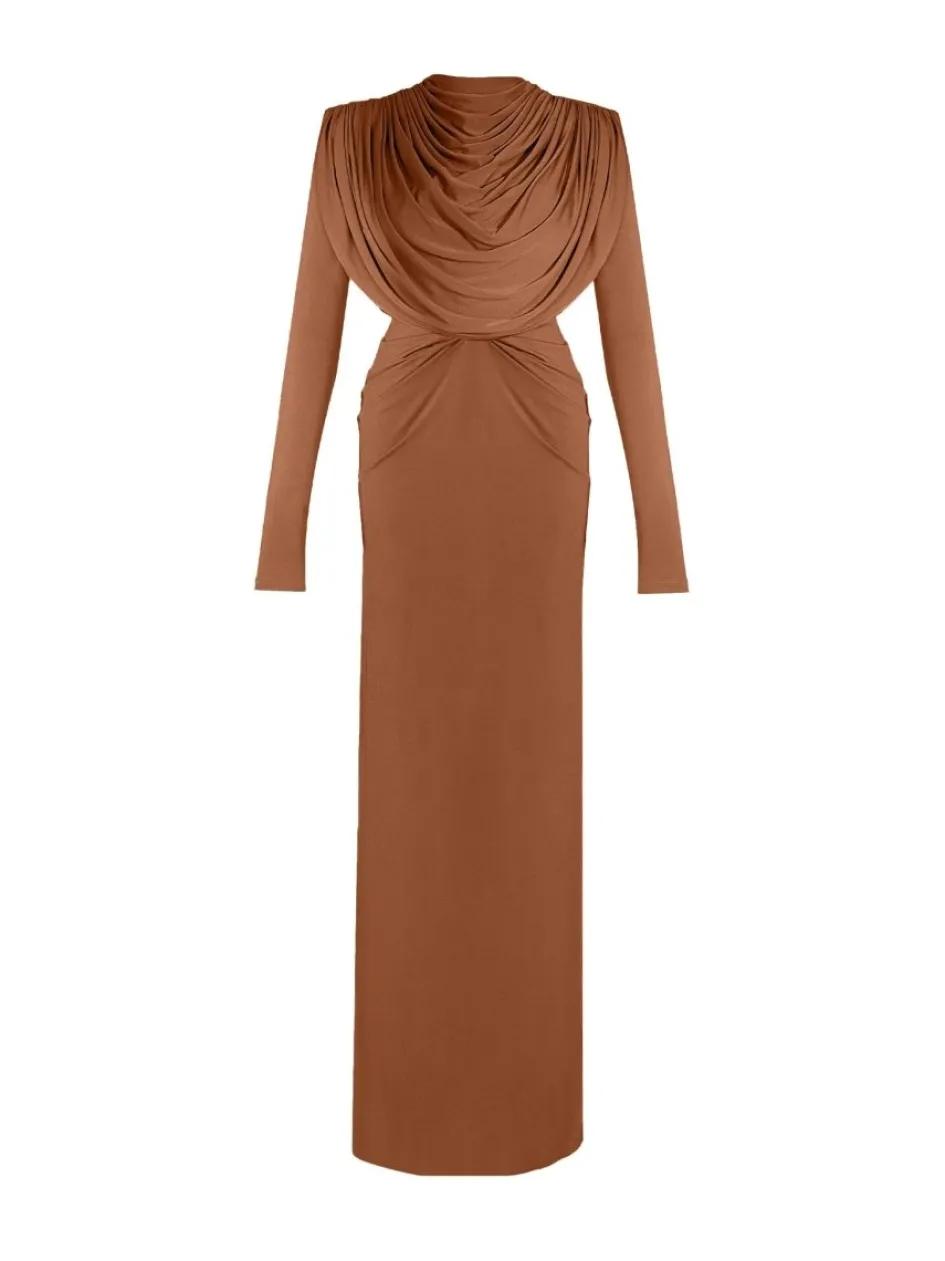 Gigii's Maxi Dresses | Brenda Dress - Cinnamon