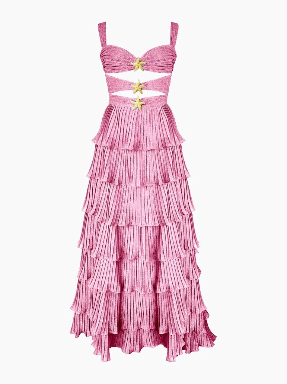 Gigii's Maxi Dresses | Dresses | Devin Mermaid - Soft Pink