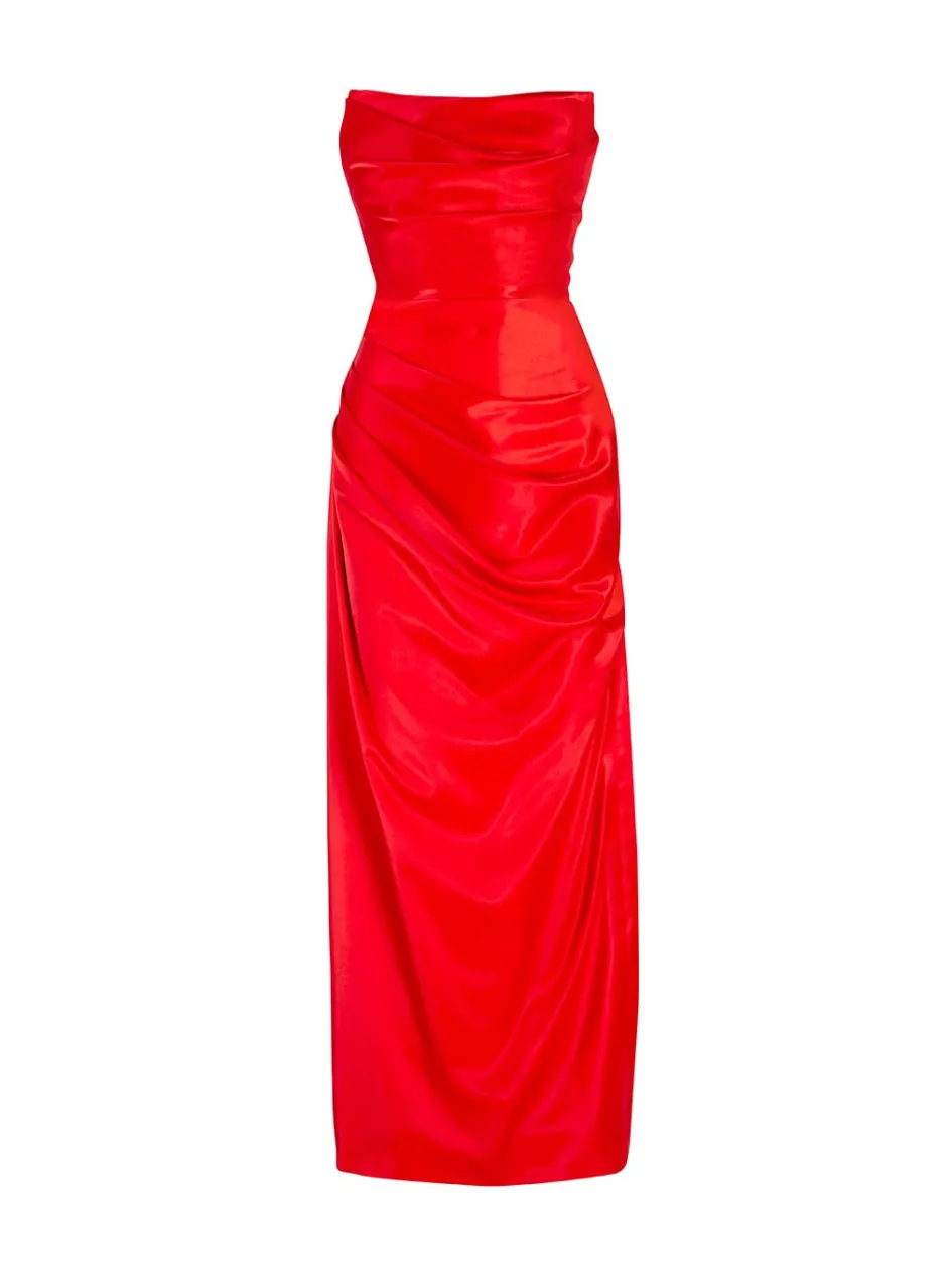 Gigii's Maxi Dresses | Doutzen Dress - Red