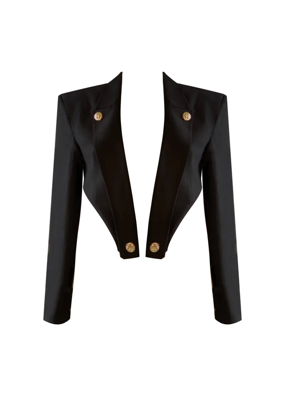 Gigii's Blazers & Jackets | Eva Crop Blazer - Black