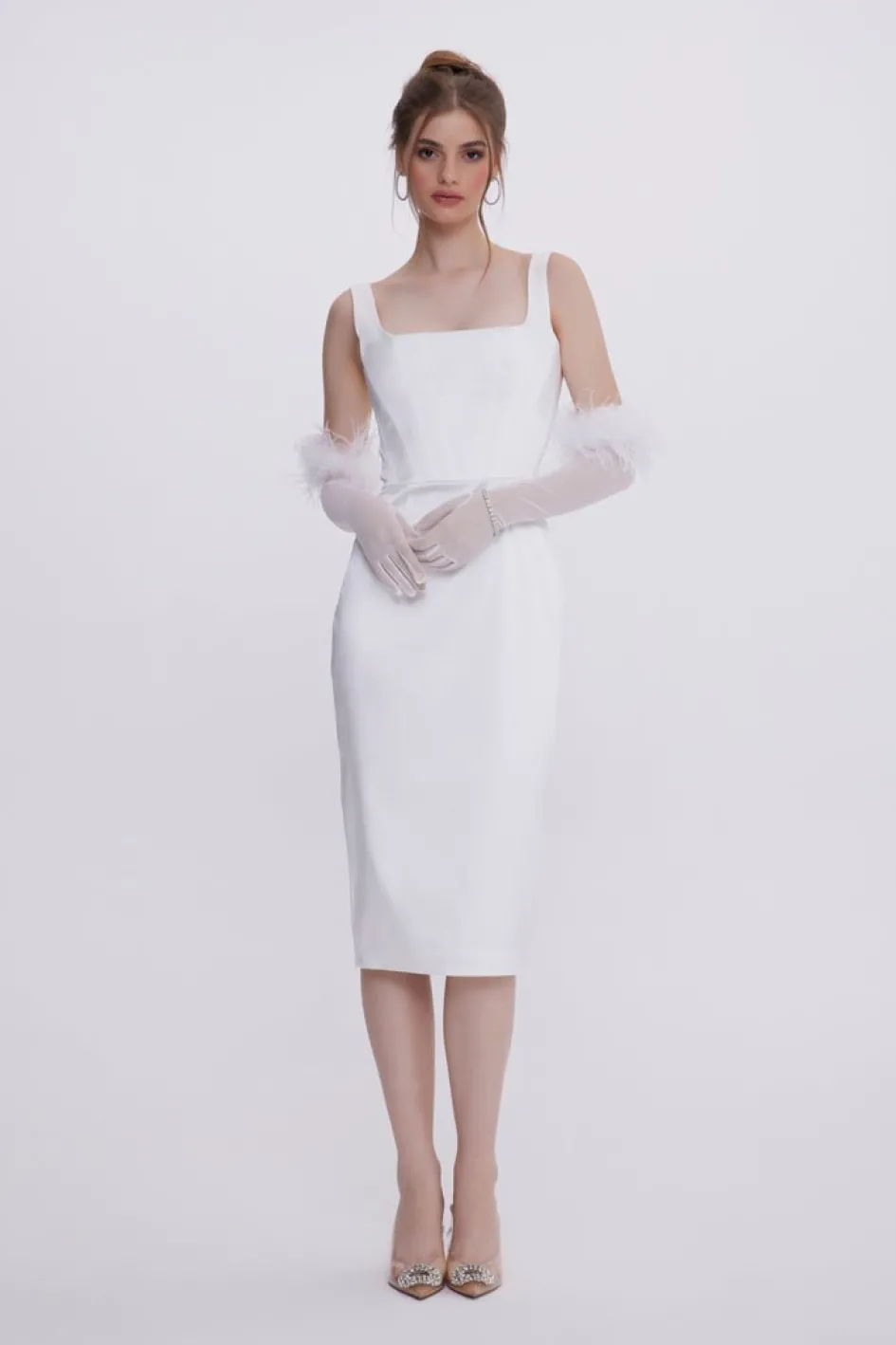 Gigii's Midi Dresses | Dresses | Goya Dress - White