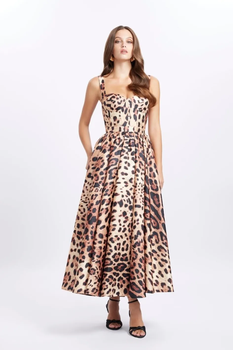 Gigii's Midi Dresses | Hermia Dress - Leopard