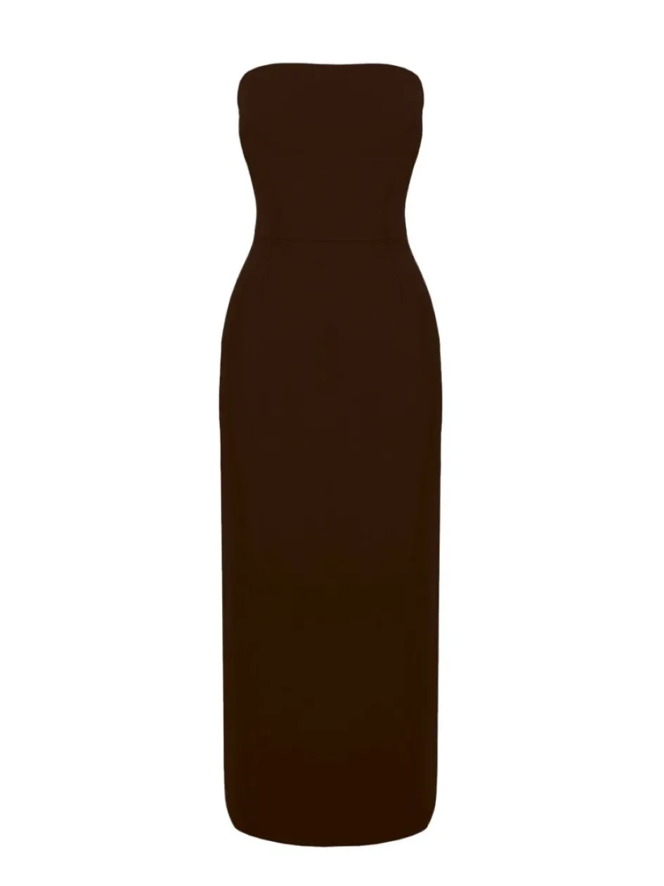 Gigii's Midi Dresses | Hola Dress - Brown