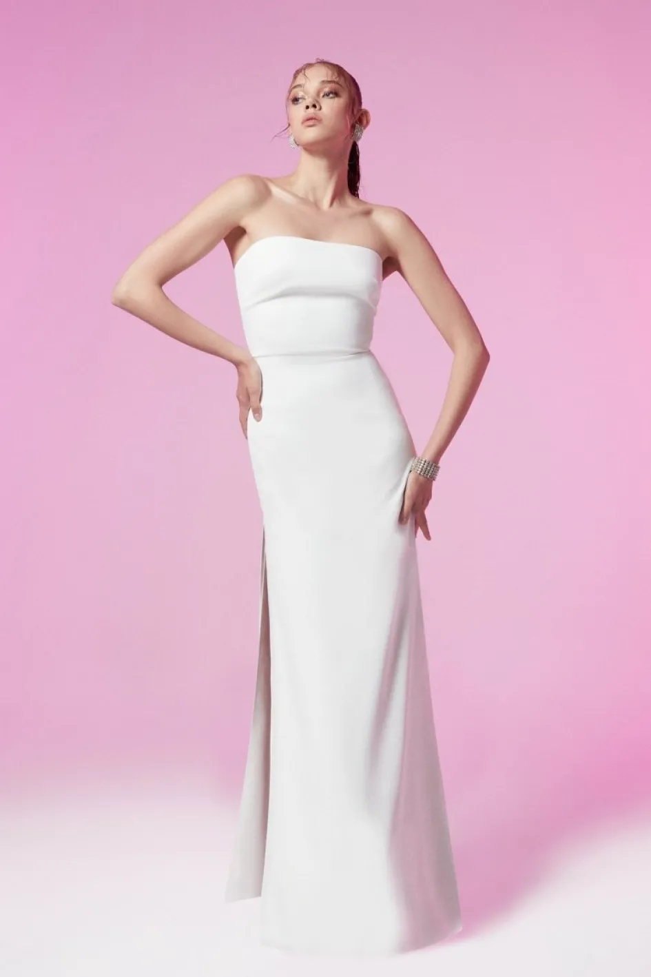 Gigii's Maxi Dresses | Hola Long - White
