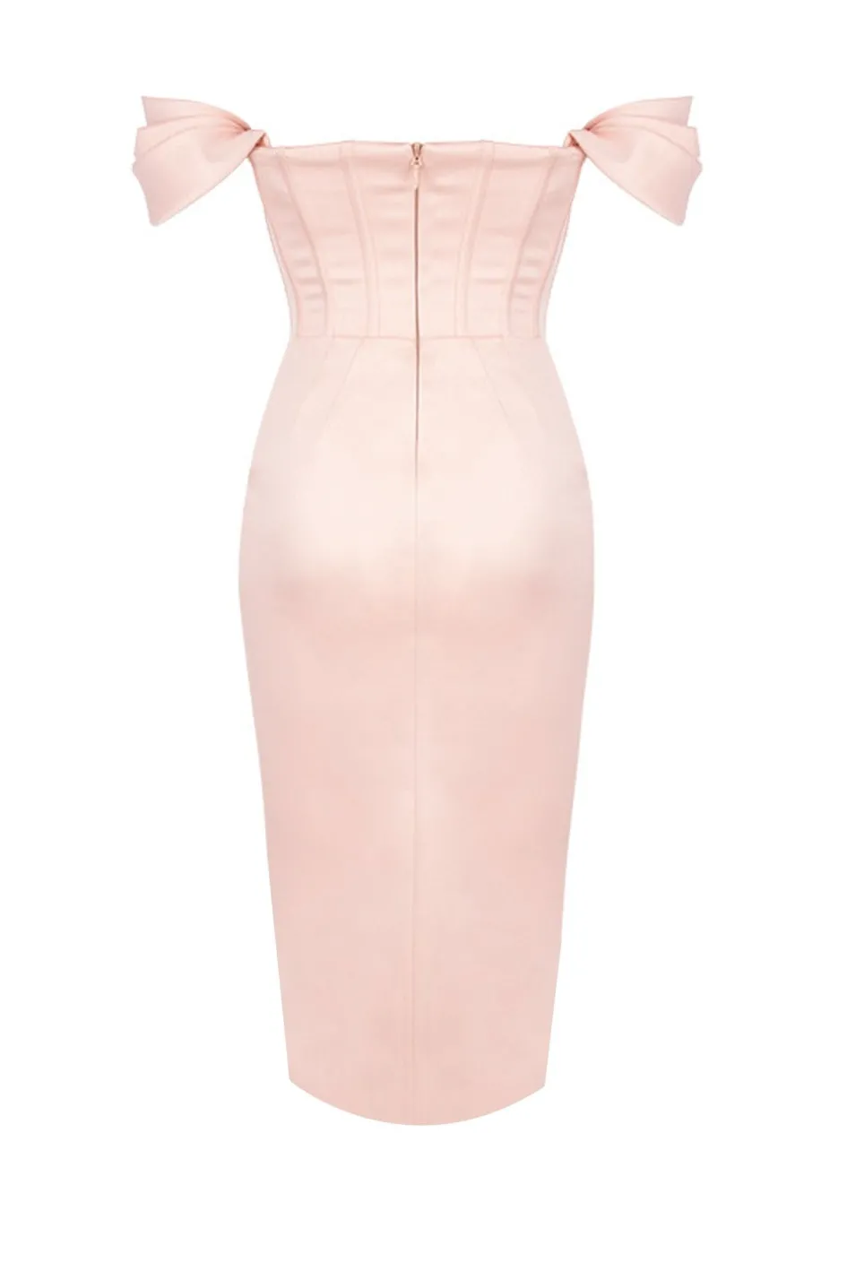 Gigii's Midi Dresses | Jasmine Dress - Powder Pink