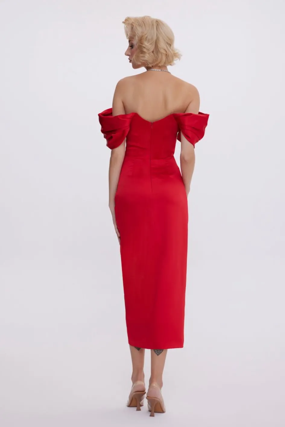 laura_dress__red_3.webp Gigii's Midi Dresses | Dresses | Laura Dress - Red