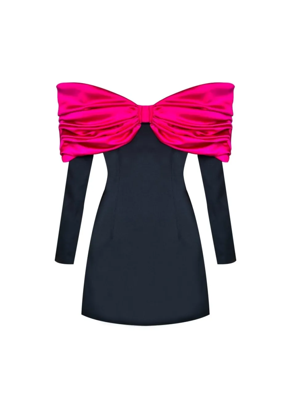 Gigii's Mini Dresses | Dresses | Lavinya Dress - Black Magenta