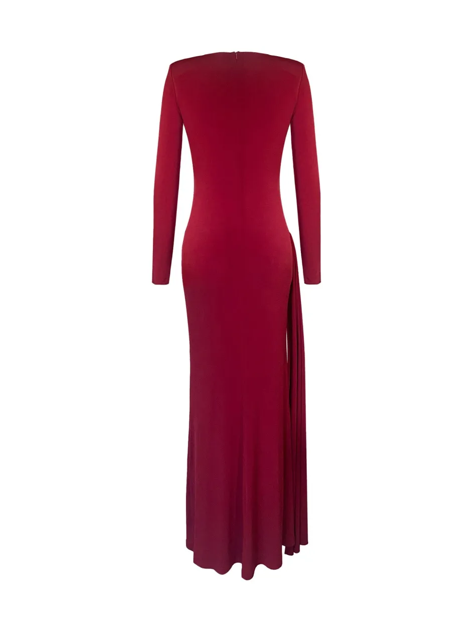 Gigii's Maxi Dresses | Linda Dress - Burgundy