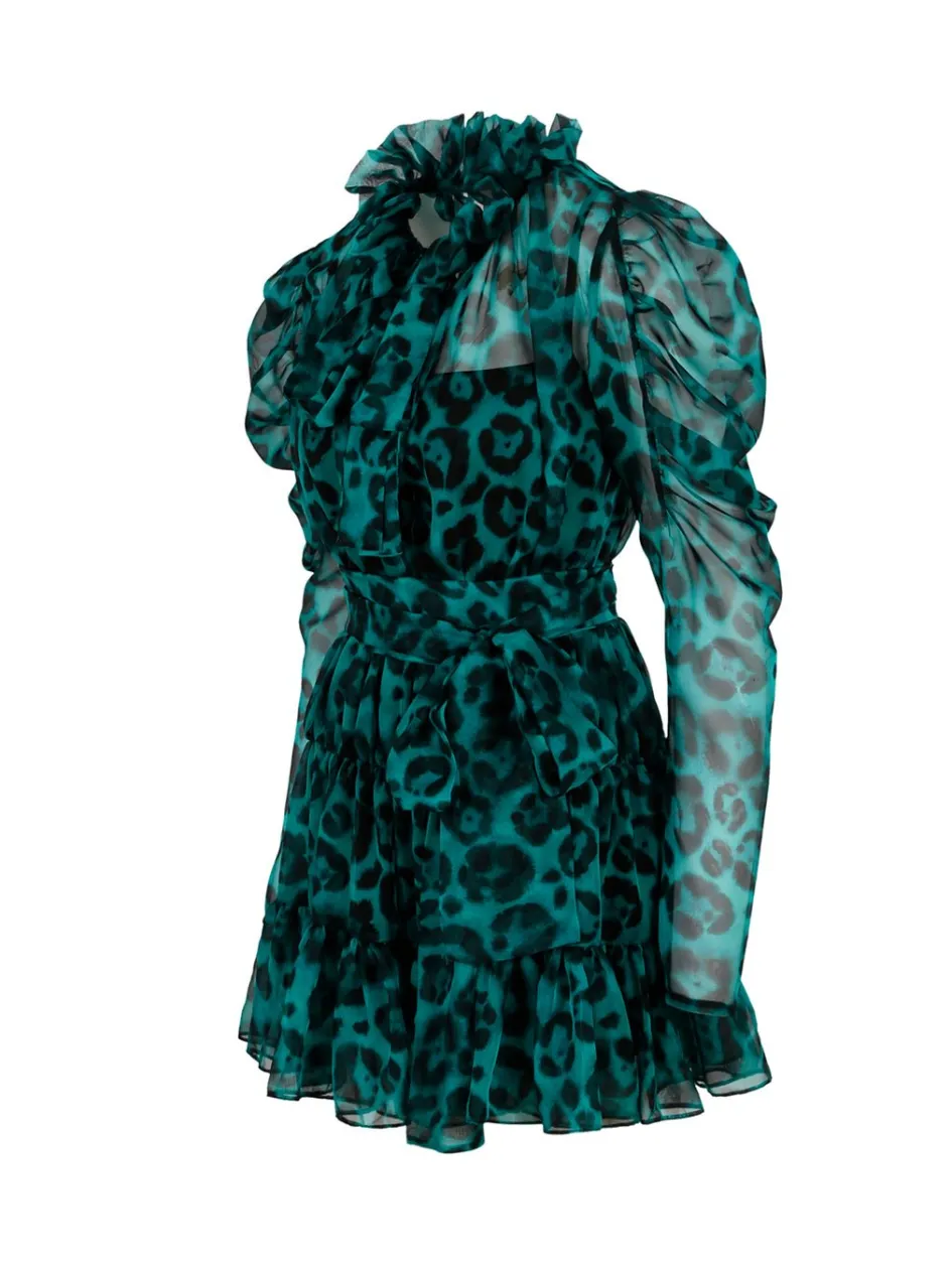 molly_dress__green_4.webp Gigii's Patterned Dresses | Mini Dresses | Molly Dress - Green