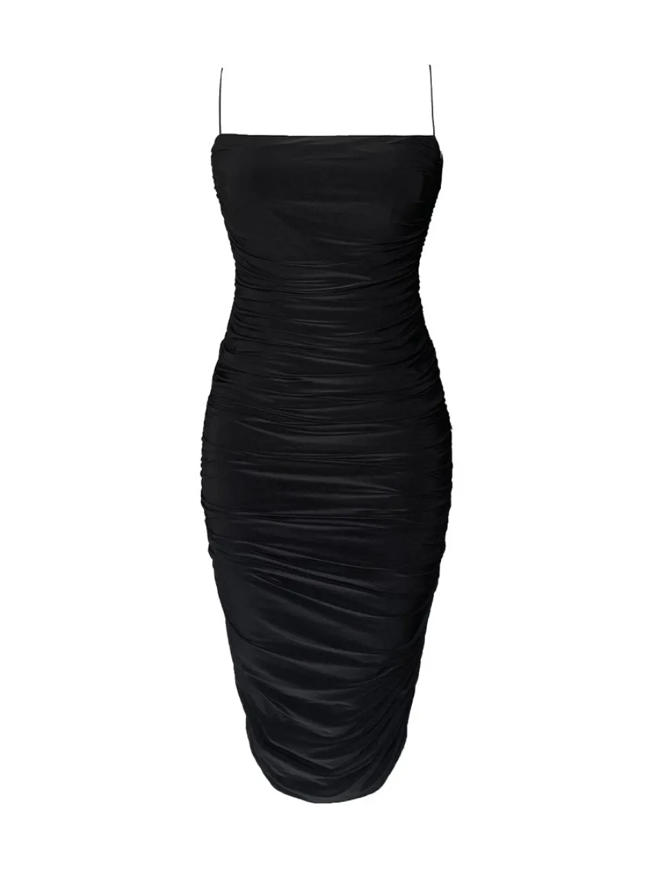 Gigii's Midi Dresses | Moonlight Dress - Black