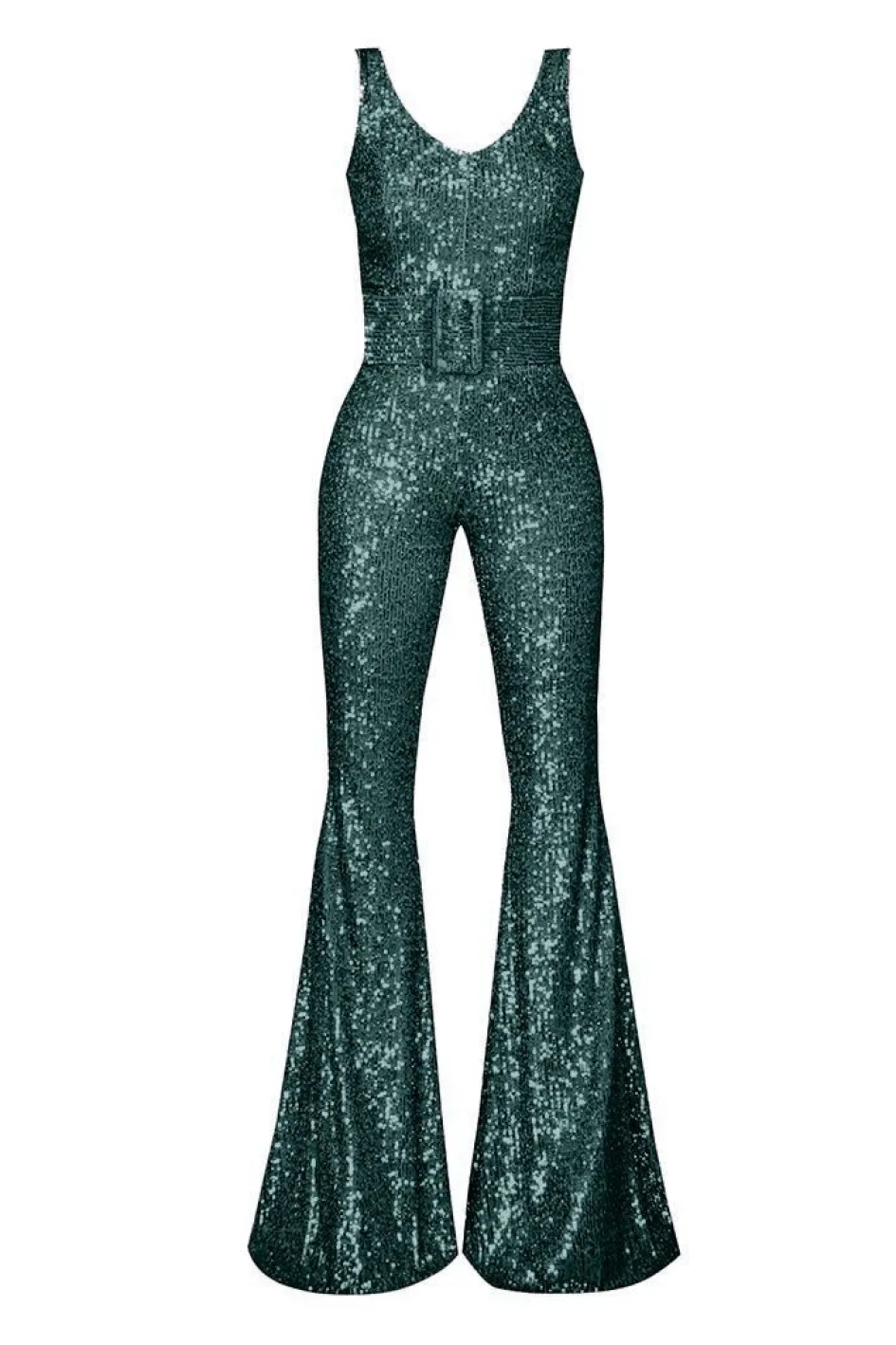 Gigii's Jumpsuits | Rika Jumpsuit - Diamond Green