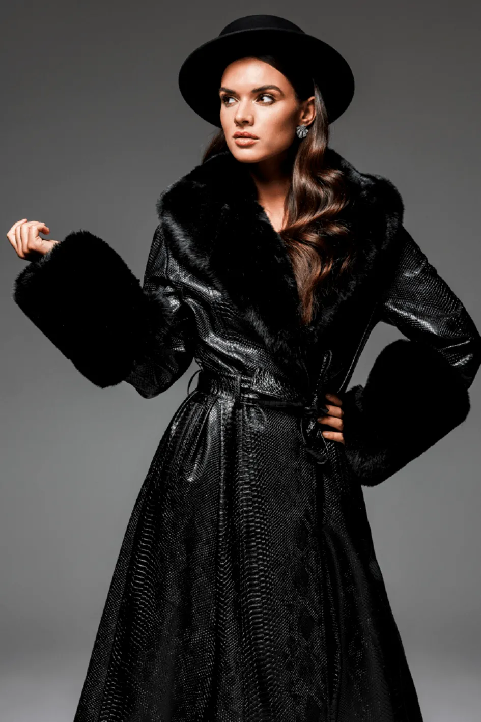 Gigii's Outerwear | Rosana Coat - Black