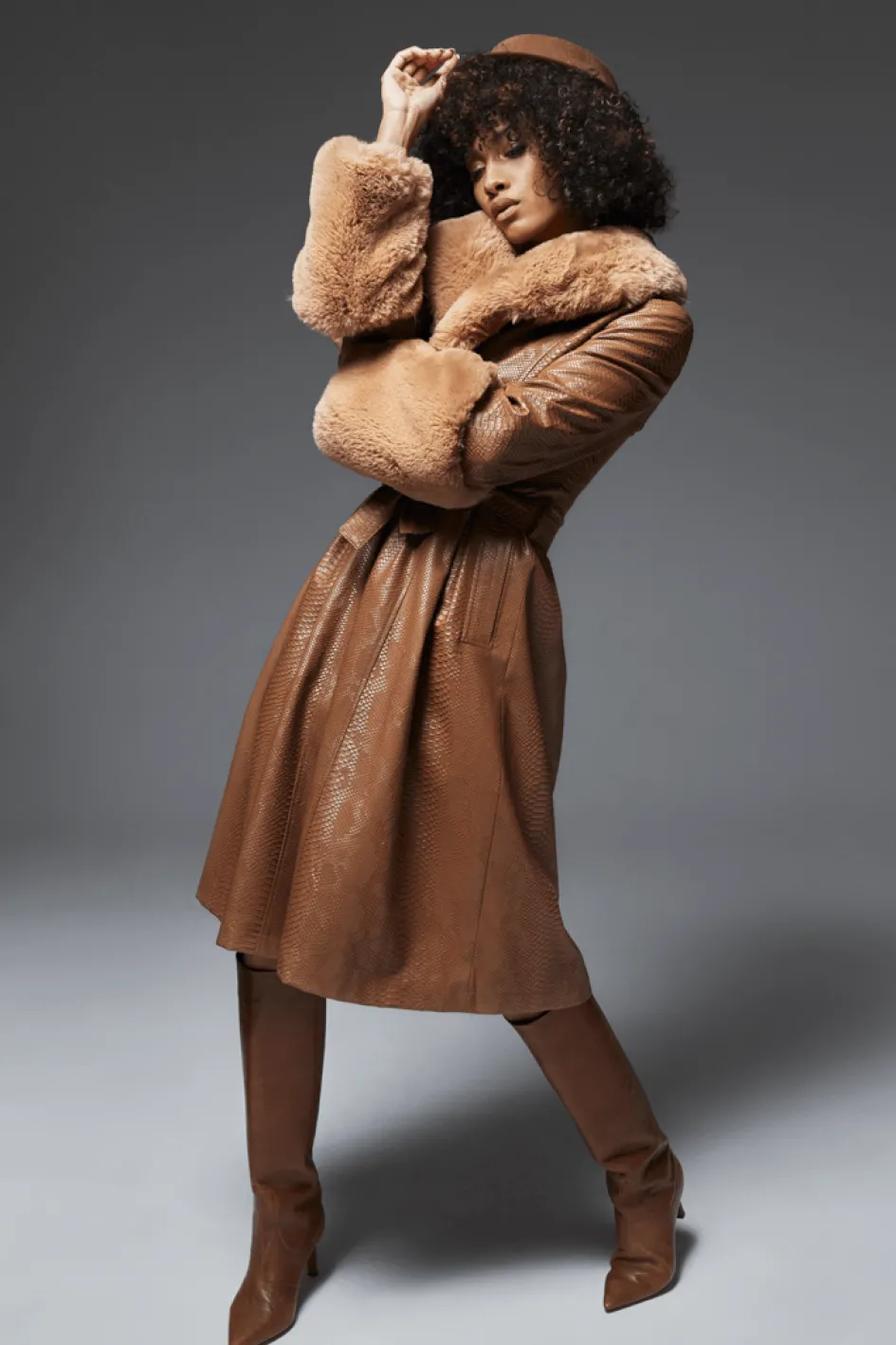 Gigii's Outerwear | Rosana Coat - Brown