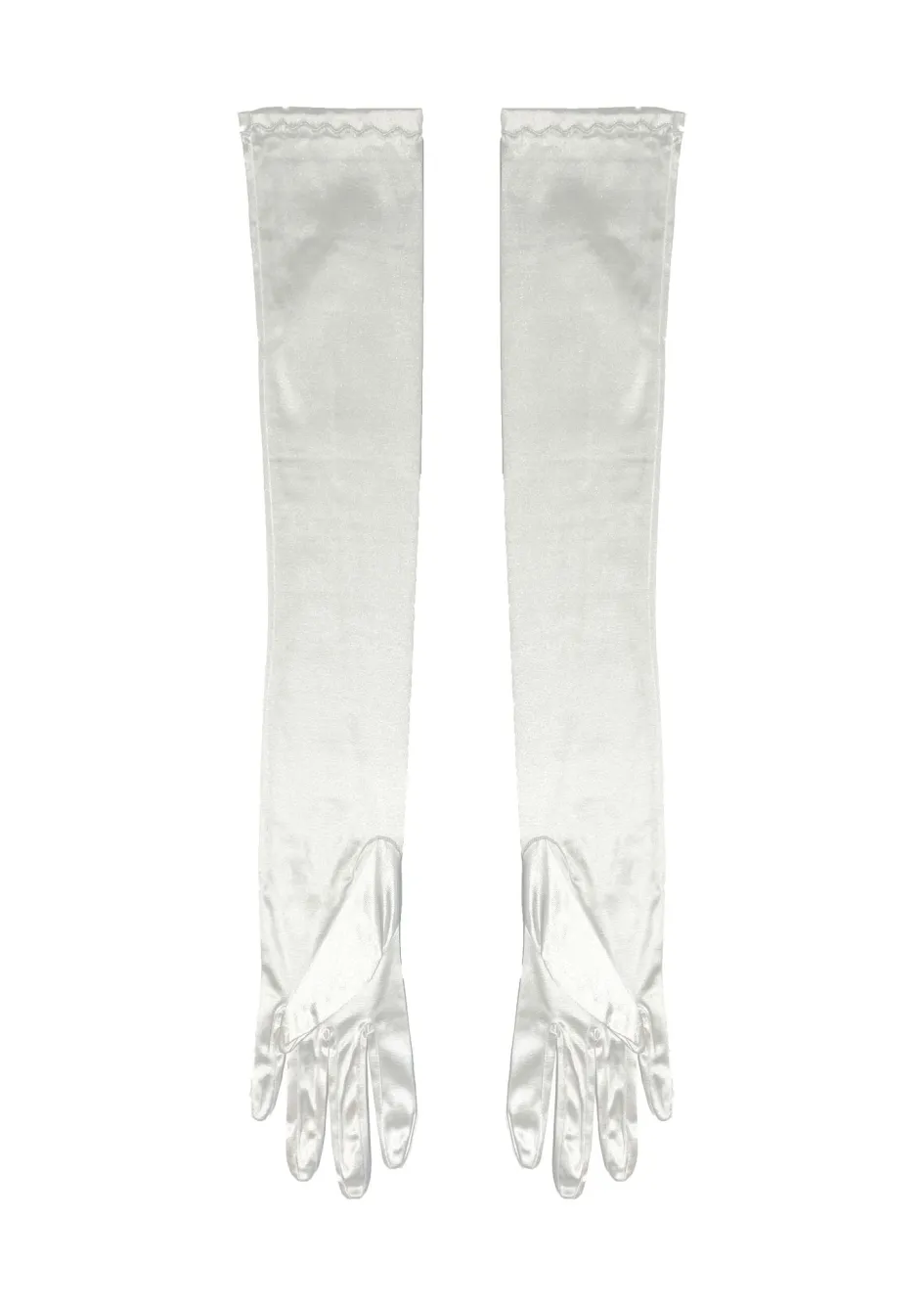 Gigii's Accessories | Satin Glove - White