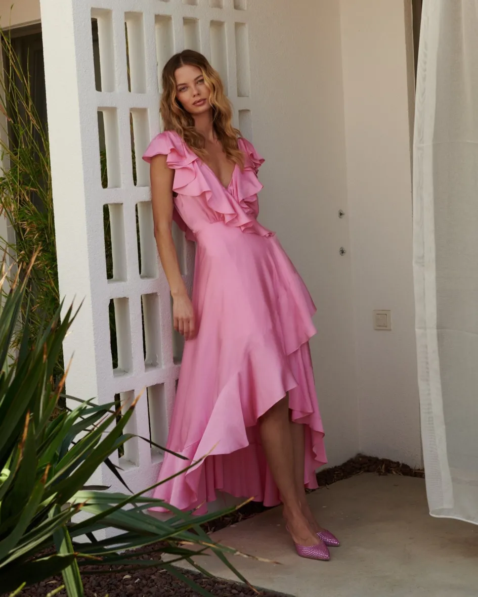 Gigii's Midi Dresses | Dresses | Serena Dress - Pink