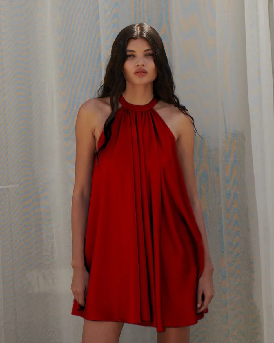 Gigii's Mini Dresses | Slvyia Dress - Red