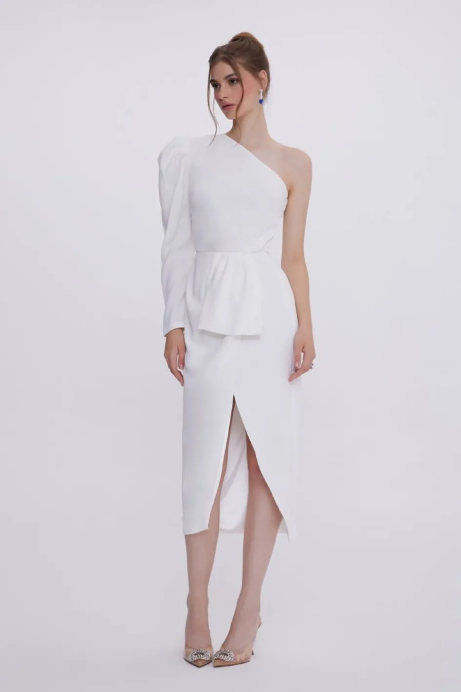 Gigii's Midi Dresses | Snowy Dress - White