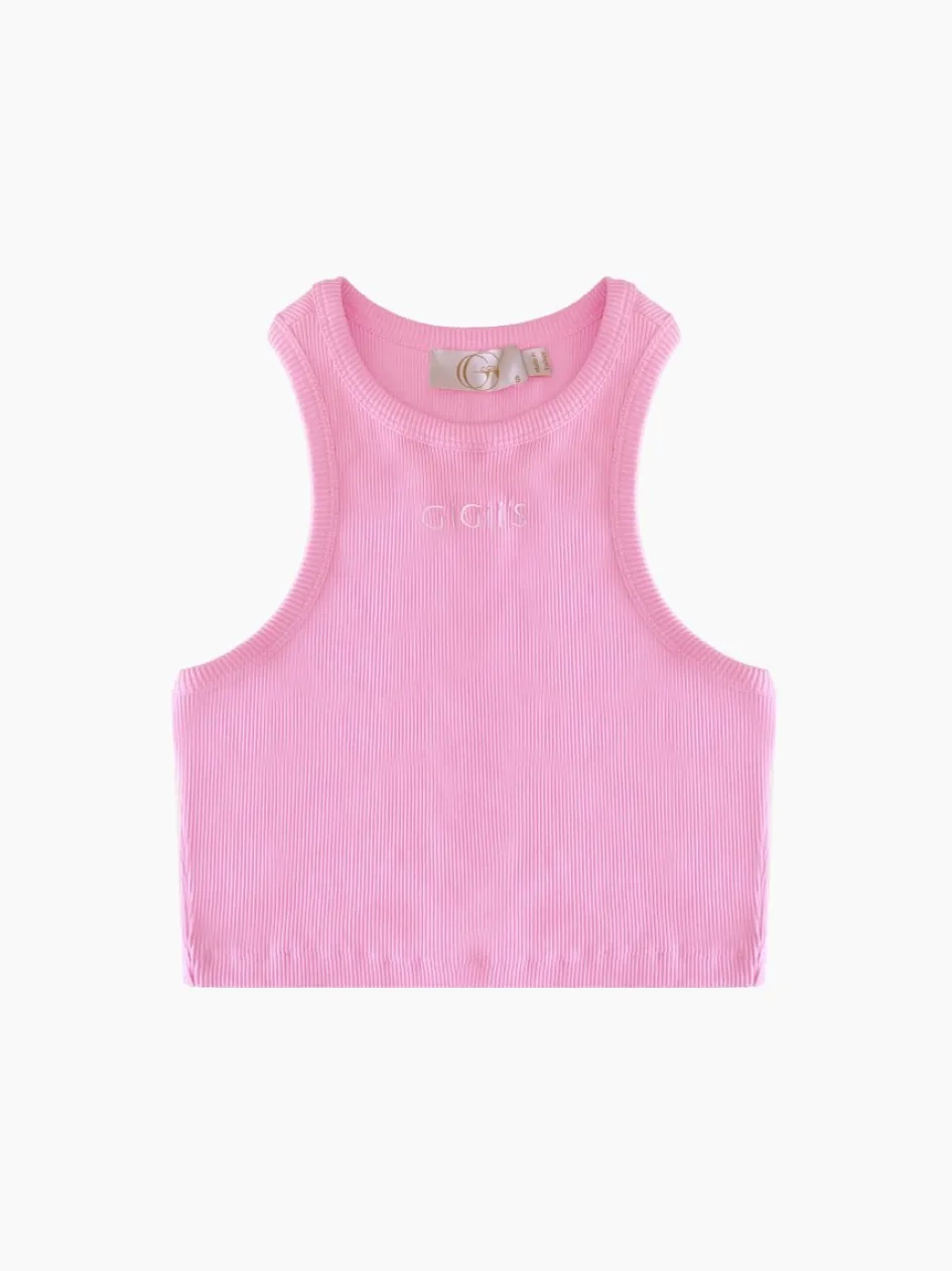 Gigii's Activewear | Street Smart | Soho Crop Tank - Pink