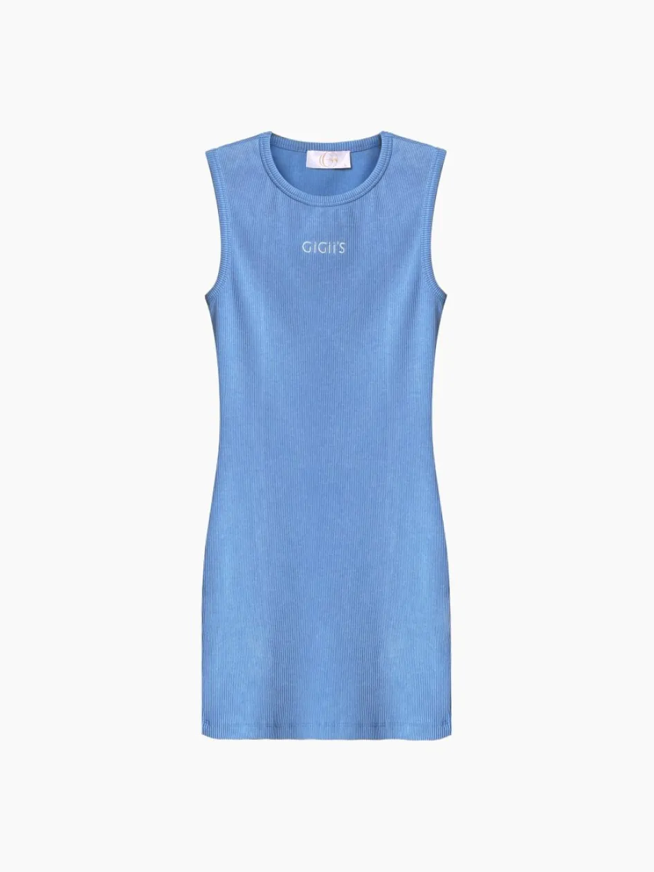 soho_mini_dress__blue_3.webp Gigii's Activewear | Street Smart | Soho Mini Dress - Blue
