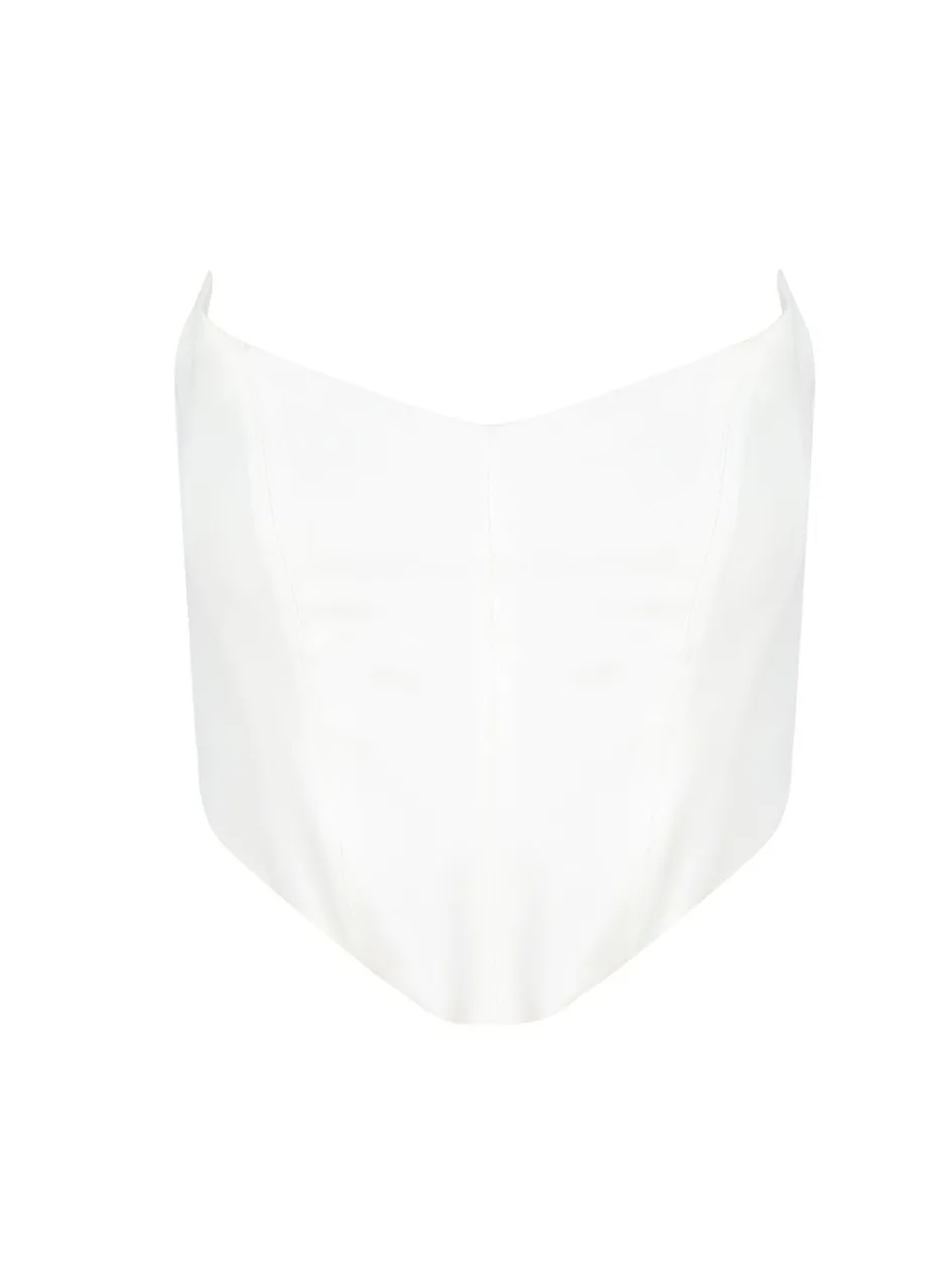 Gigii's Bustiers | Vanessa Bustier - White