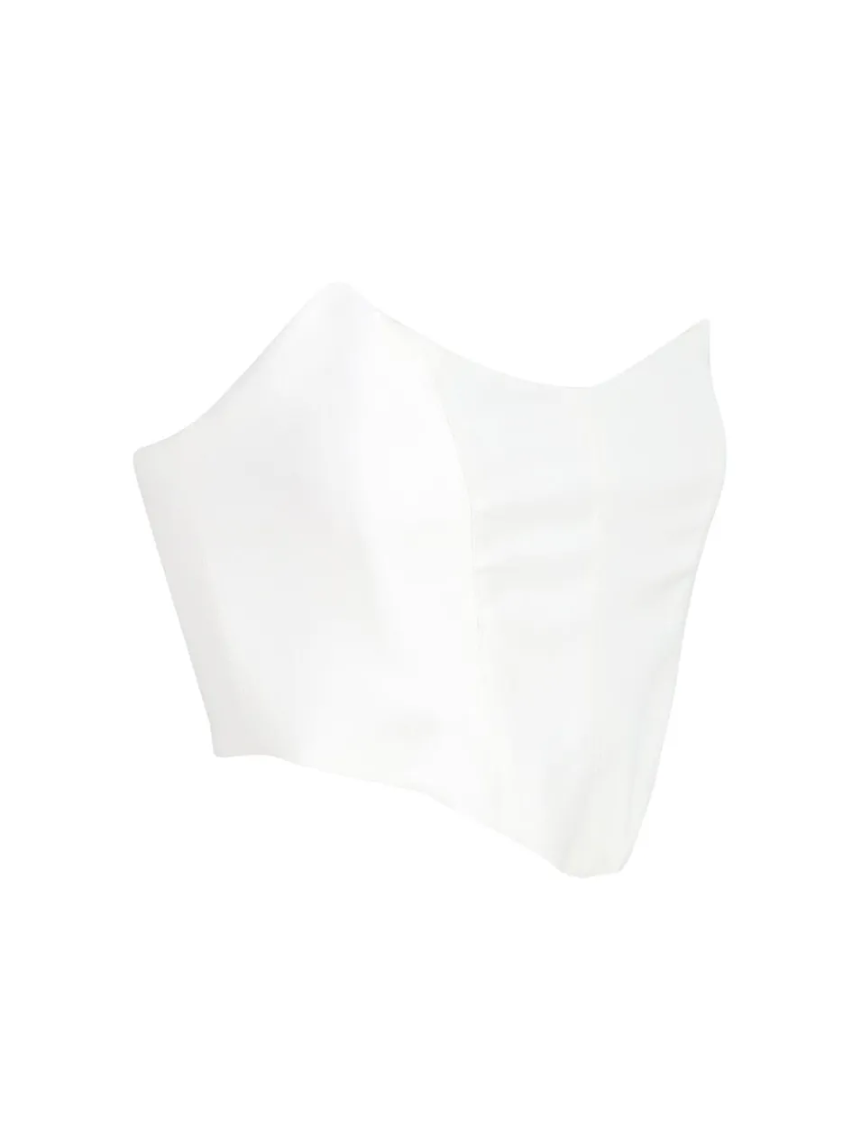 Gigii's Bustiers | Vanessa Bustier - White
